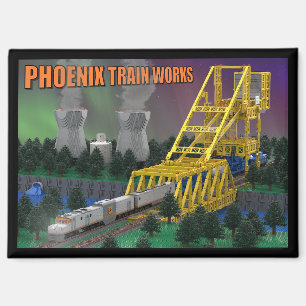 PTW Atombetriebener Zug  Magnet