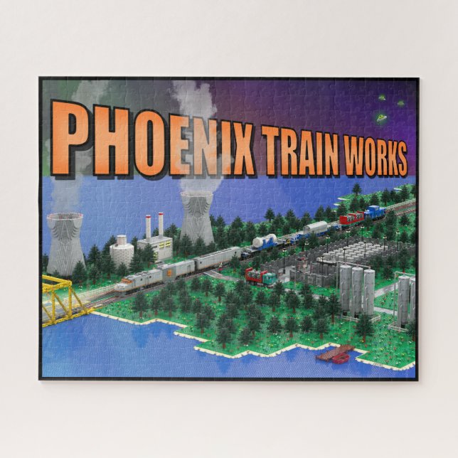 PTW Atomic Train und Kraftwerks Szene (Horizontal)