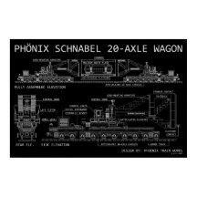 PTW Kleinformat-Schnabel-Triebwagen "Blueprint"