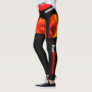 PU-BOMBSHELL hohe" Entwurfs-Leggings "Schenkels Leggings