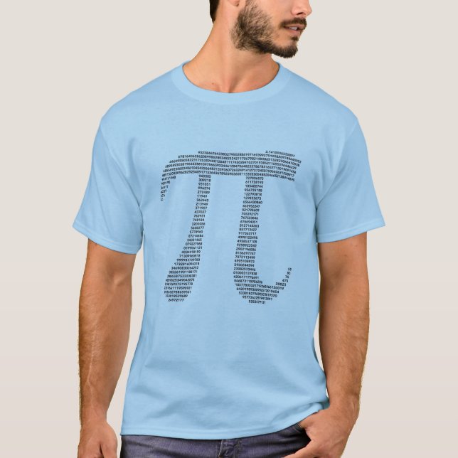 PU-Fraktalzahlen T-Shirt (Vorderseite)