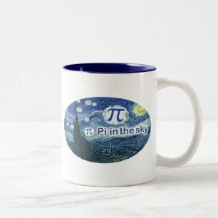 PU im Himmel Zweifarbige Tasse