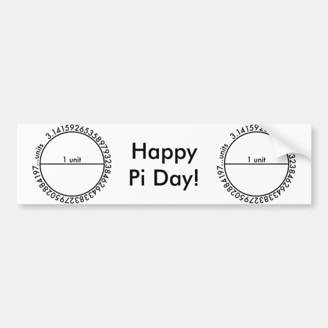 PU-Kreis Autoaufkleber (Vorne)