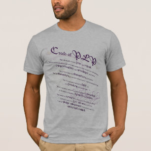 PU-Lambda-Phi-abstraktes Kredo T-Shirt
