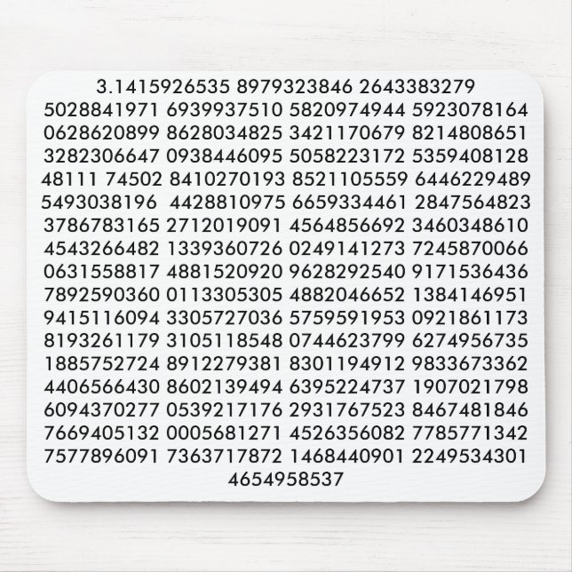 PU-Mausunterlage Mousepad (Vorne)