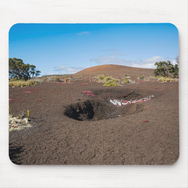 Pu’u pua’i Schlackenkegel entlang des Byron-Felssp Mousepad (Vorne)