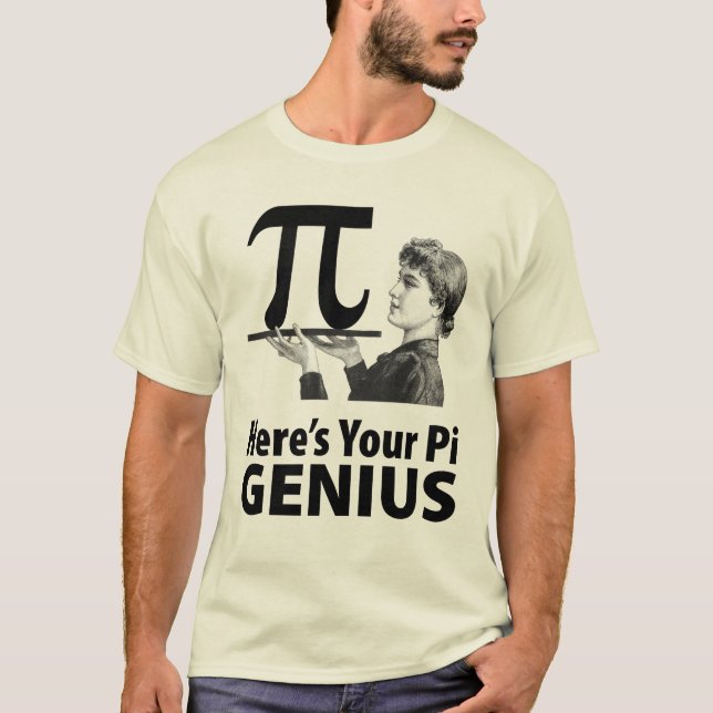 PU-Zahl-Spaß T-Shirt (Vorderseite)