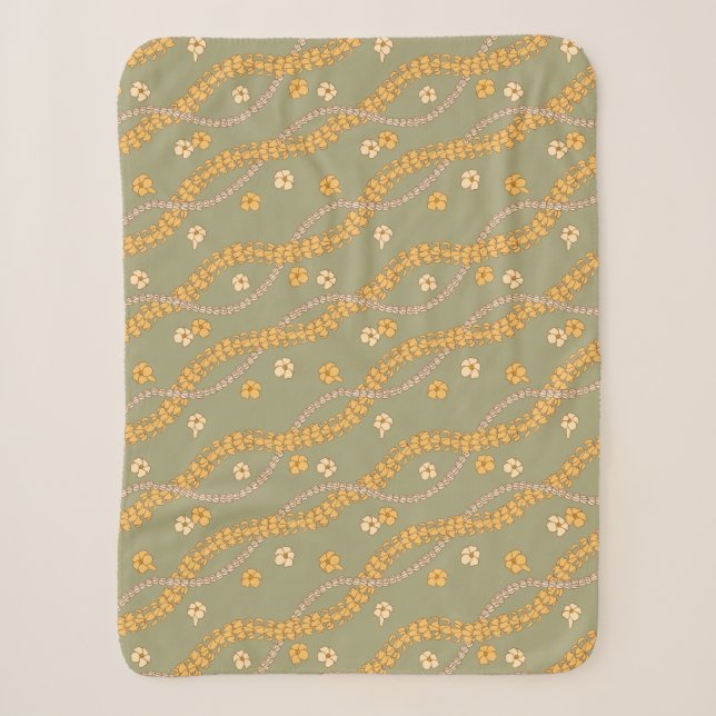 Puakenikeni lei Blanket Sherpadecke (Vorderseite)
