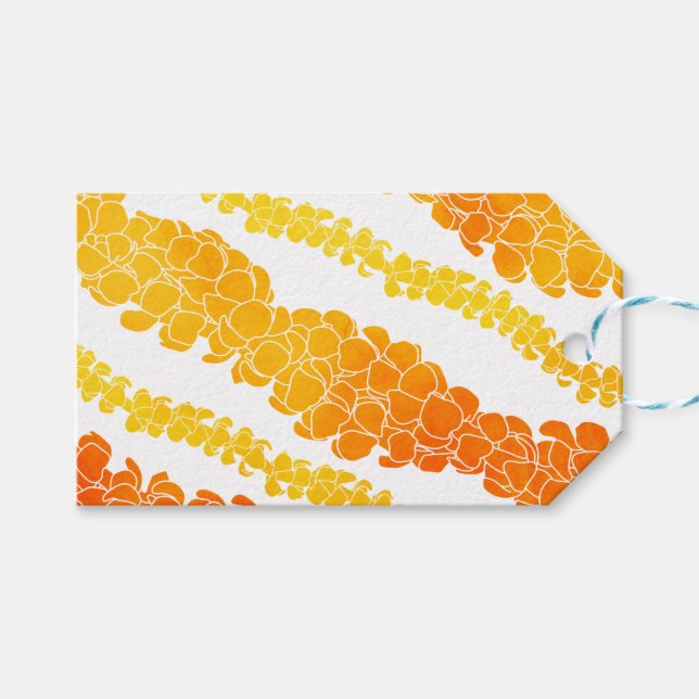 Puakenikeni lei geschenkanhänger (Vorderseite (Horizontal))