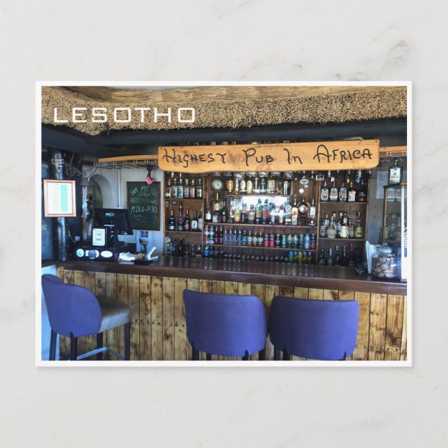 Pub Africa Postkarte (Vorderseite)
