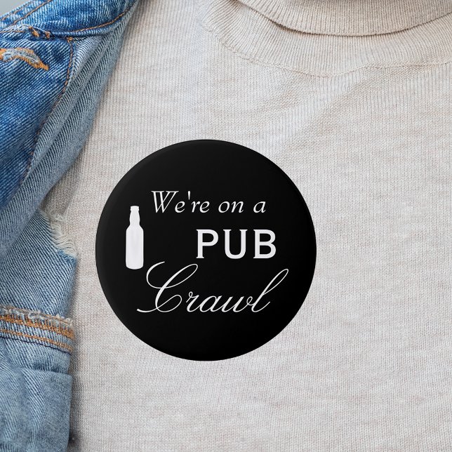 Pub Crawl Beer Day Drinks Button (Von Creator hochgeladen)