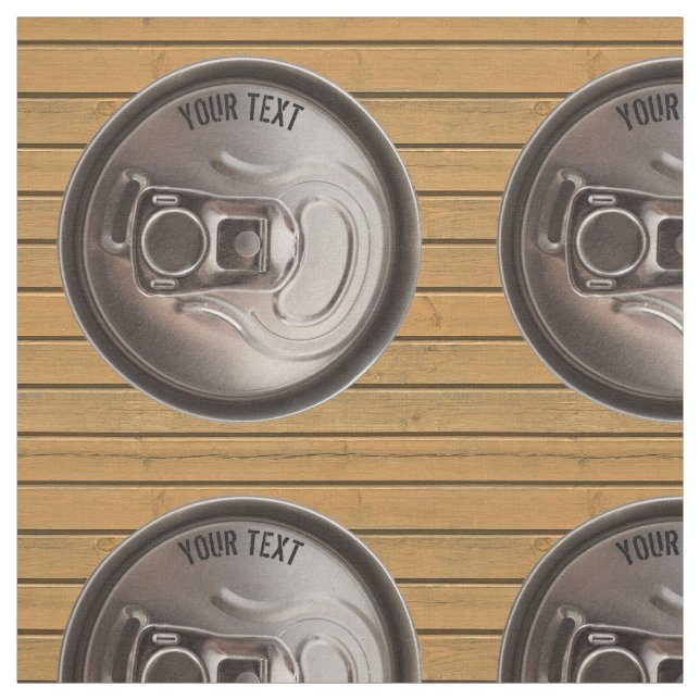 Pub-oder Bar-Inhaber-Bier-Dosen-Gewebe Stoff (Muster)