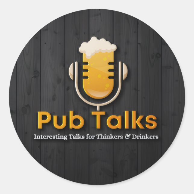 Pub Talks Stickers (Vorderseite)