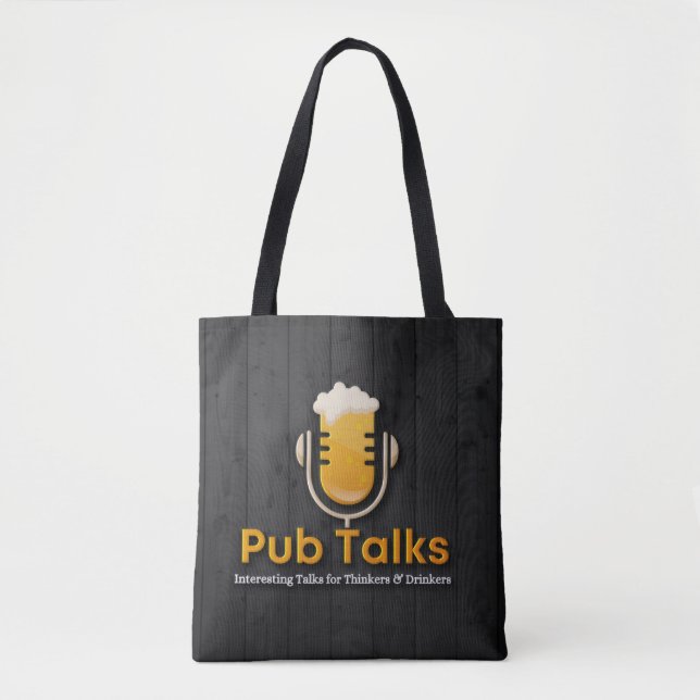Pub Talks Tote Bag Tasche (Vorderseite)