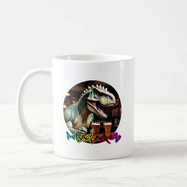 Pubasaurus Official Mug par BAD Dino (Gauche)