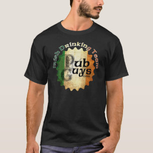 PubGuys irisches trinkendes Team T-Shirt