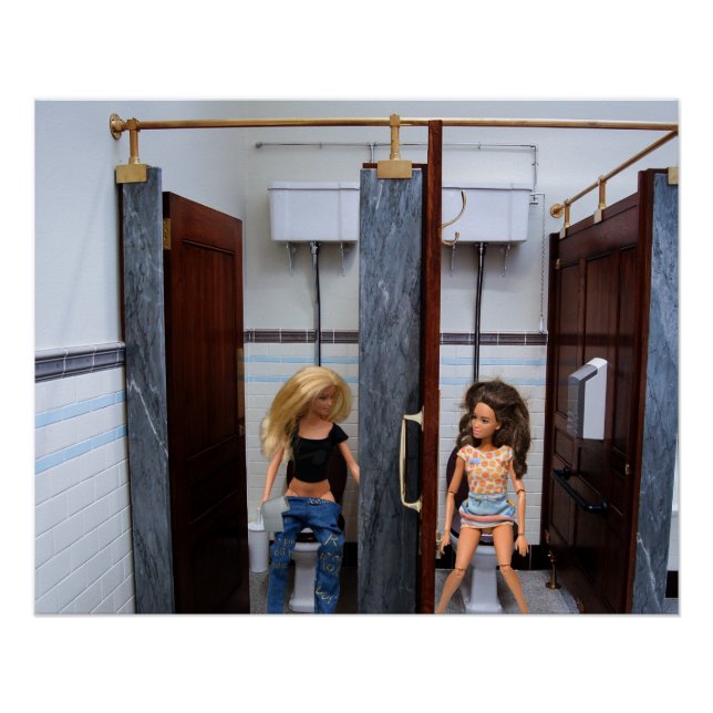 Public Rest Rooms. Poster (Vorderseite)