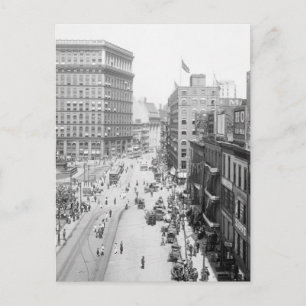 Public Square, Cleveland: 1915 Postkarte