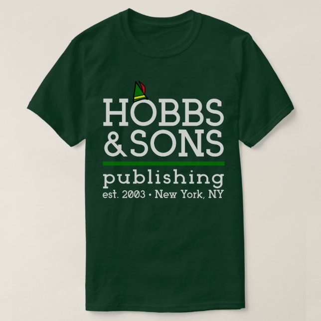 Publication de Hobbs et Sons TShirt (Design devant)