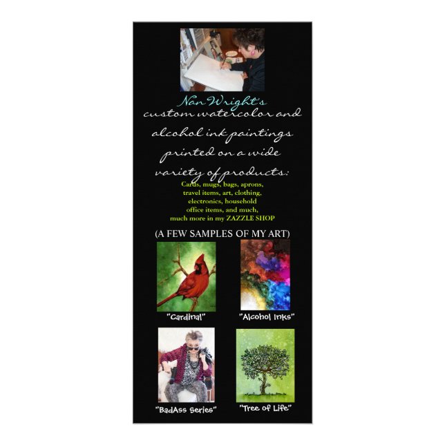 Publicitaire Brochure de Nan Carte rack (Devant)