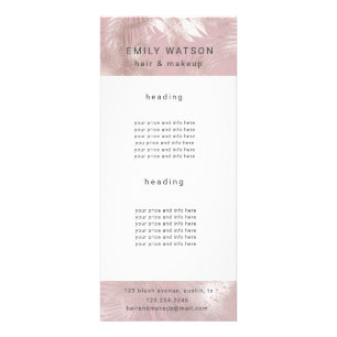 Publicitaire carte à crémaillères tropicales