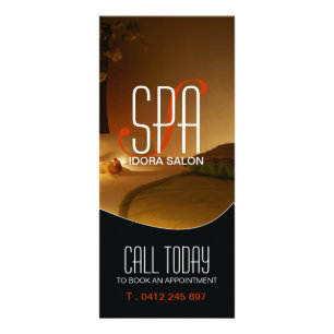 Publicitaire Carte en rack Salon et Spa