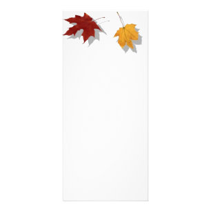 Publicitaire Carte rack d'automne