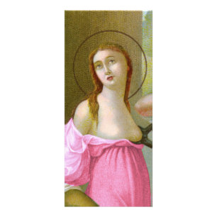 Publicitaire Carte Rack N° 2 Rose St. Agatha (M 003)