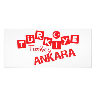 Publicitaire Carte rack TURKEY ANKARA - personnaliser