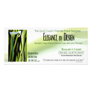 Publicitaire Élégance de ploucs d'Eliz par la carte de suppor