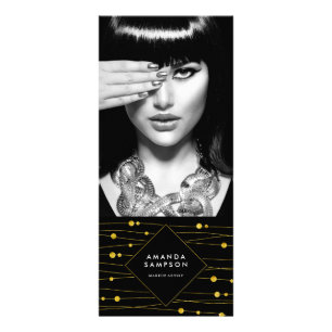 Publicitaire Gold Confetti Strands Tarifs Carte Rack