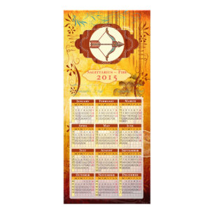 Publicitaire Sagittaire ZODIAC - Carte Rackcard / Carte postale