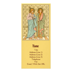 Publicitaire SS. Carte rack 1 Philip & James the Less (RLS 15)