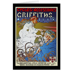 Publicité d'affiche de bicyclette : Cycles de