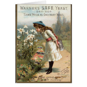 Publicité de boulangerie vintage