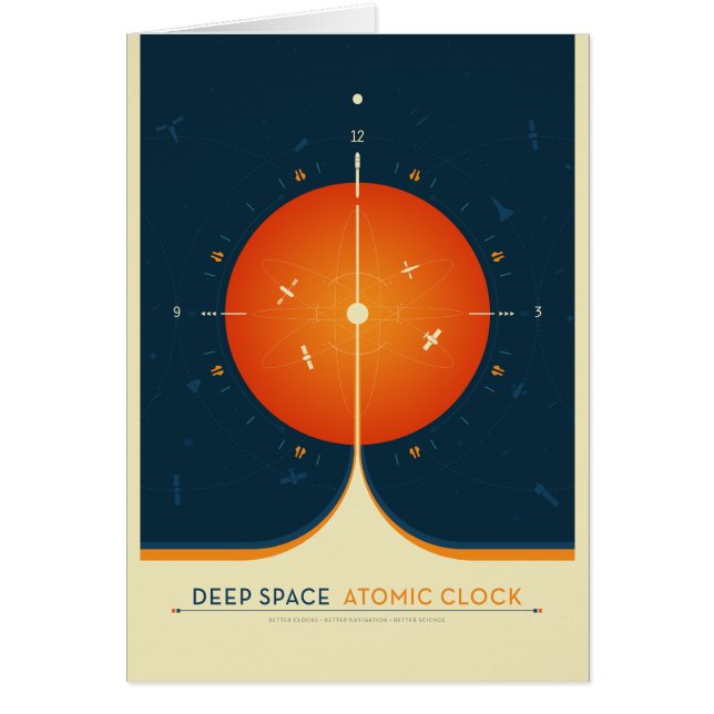 Publicité de science-fiction, Horloge atomique Ora (Devant)
