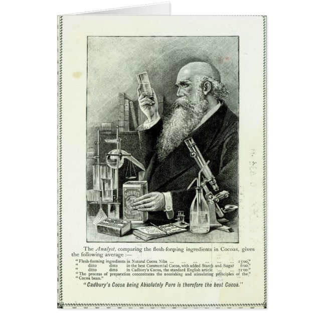 Publicité pour 'Cocoa de Cadbury (Devant)