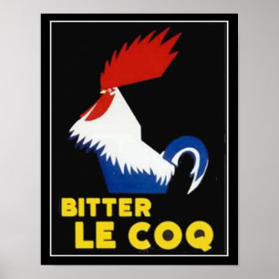 Publicité pour la bière française Affiche de voyag