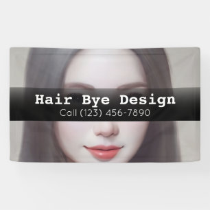 Publicité Salon des cheveux Bannière d'entreprise