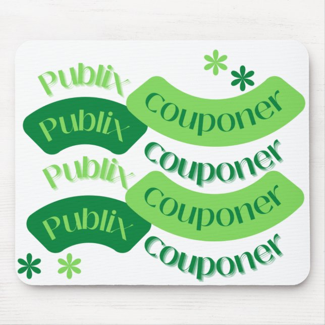 Publix Couponer Mousepad (Vorne)