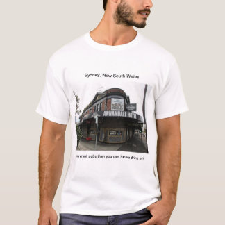 Pubs de Sydney : T-shirt d'hôtel d'Annandale