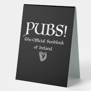 Pubs! Tischaufsteller