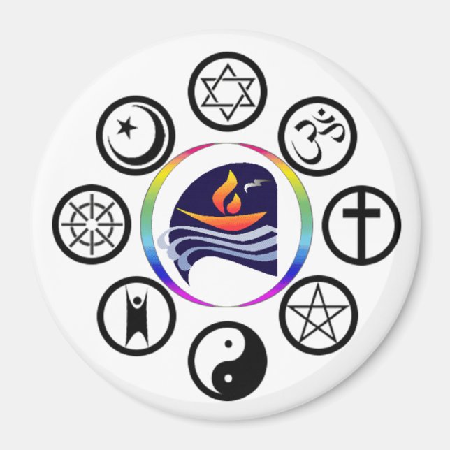 PUC Logo Round-Magnet Magnet (Vorne)