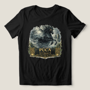 Púca Folklore - An Cleasaí Sí (Der Feen-Schalk) Tri-Blend Shirt