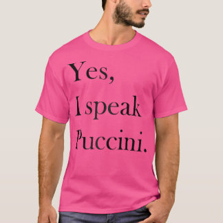 Puccini T Shirt - Klassische Musik