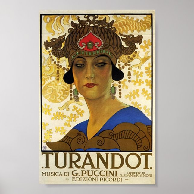 Puccini / Turandot Poster (Vorne)