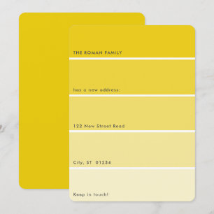 Puce de peinture fraîche Moving Faire-part or Pain