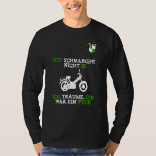 Puch Maxi Redewendungen Moped Fans Scooter Moped C T-Shirt