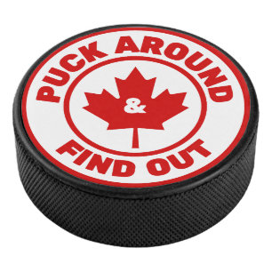 Puck Around & Finden Sie das kanadische Ahornleaf