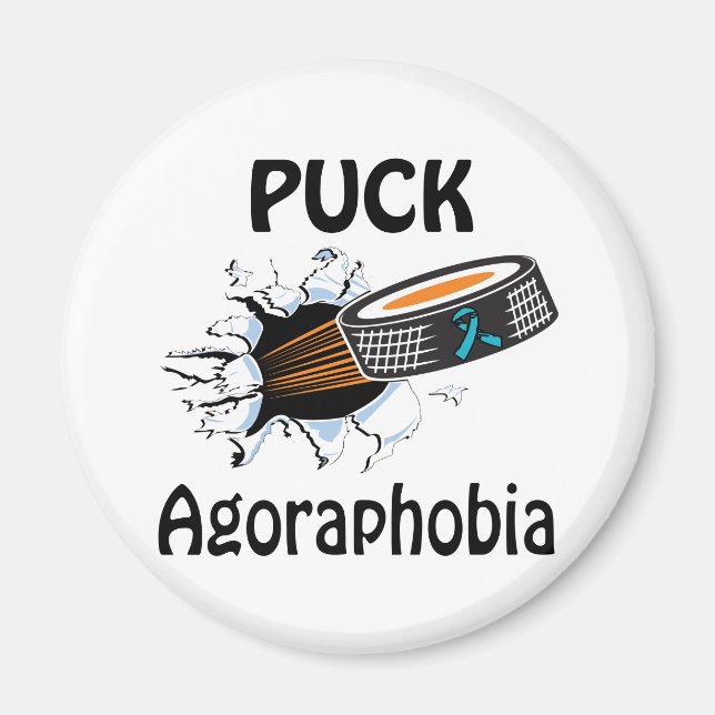 Puck Causes Agoraphobia Magnet (Devant)